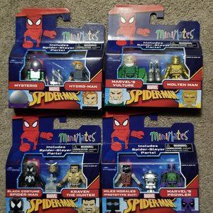 MARVEL MINIMATES WAVE 77 SET OF 4 TWO-PACKS